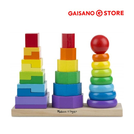 Melissa & Doug Geometric Stacker