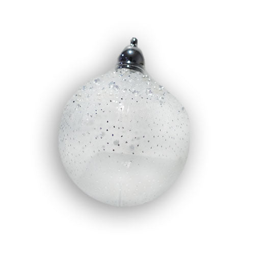 Christmas Balls Transparent  8cm x 6's