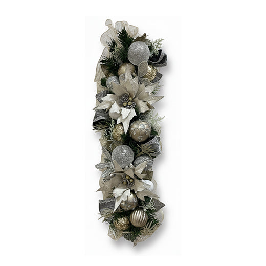 Christmas Garland White/Silver