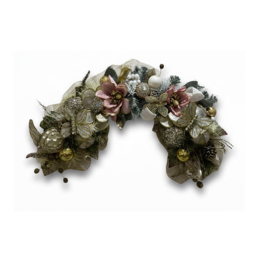 Christmas Garland Pink/Gold