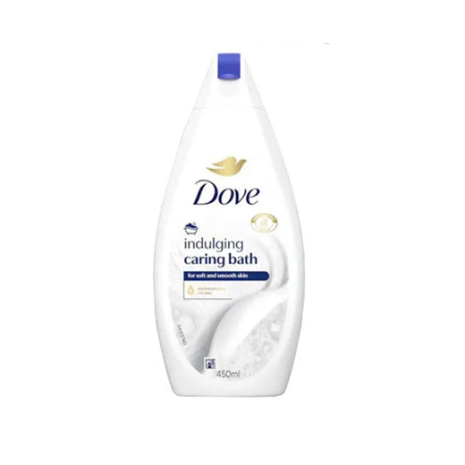 Dove Indulging Caring Bath Moisturising Cream Body Wash 450ml
