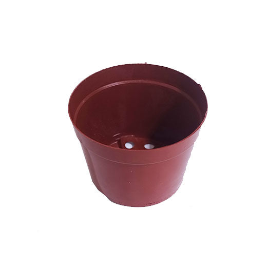 PLASTIC FLOWER POT - 4x5.5"