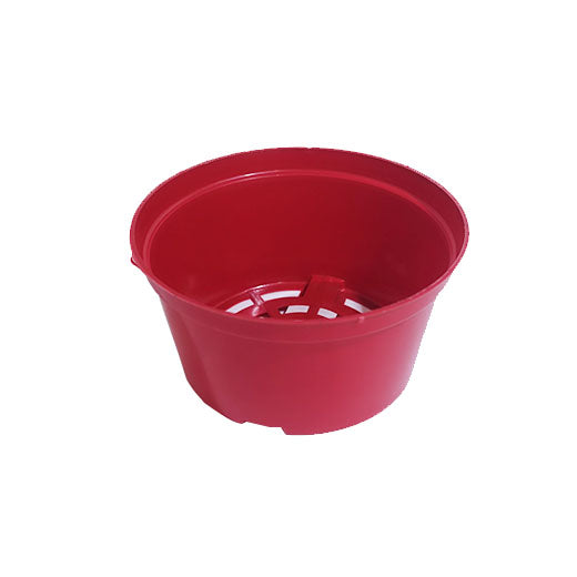 PLASTIC FLOWER POT - 3.5x6.5"