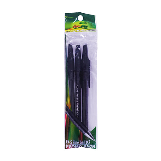 Coral Tree Ballpen 0.7 Set 3pcs