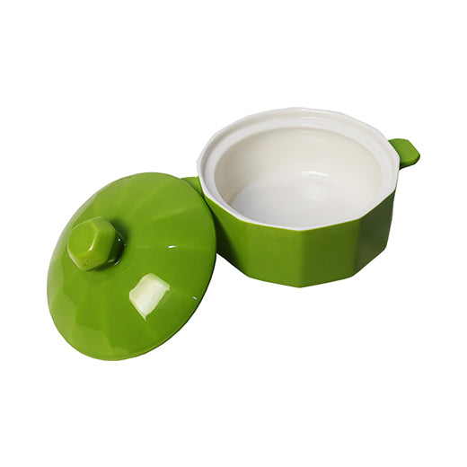 Ceramic Sauce Pot Green