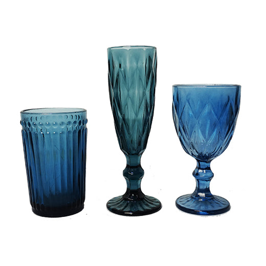 Drinking Glass Blue