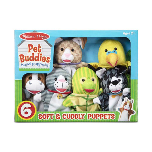 Melissa & Doug Pet Buddies Hand Puppets