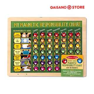 Melissa & Doug Magnetic Responsibility Chart - Chore Chart