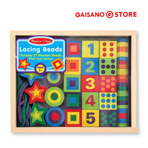 Melissa & Doug Lacing Beads