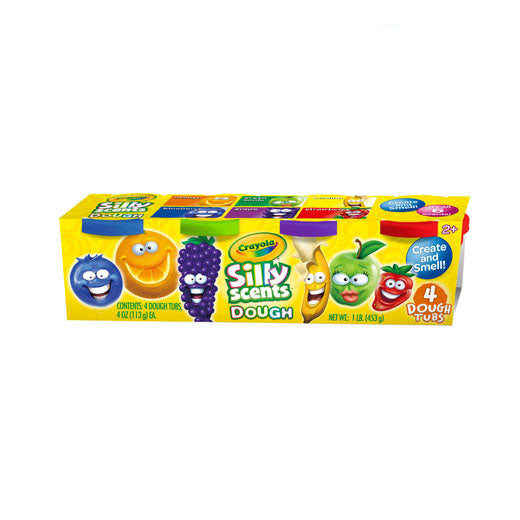 Crayola Silly Scents Dough 4 dough tubs