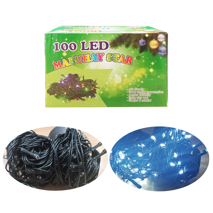 Mabuhay Star Christmas Ice Bar LED Light 100L -White
