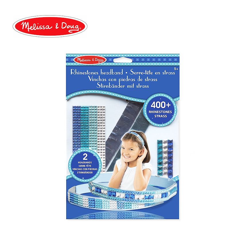 Melissa & Doug Press-On - Rhinestones Headband Set