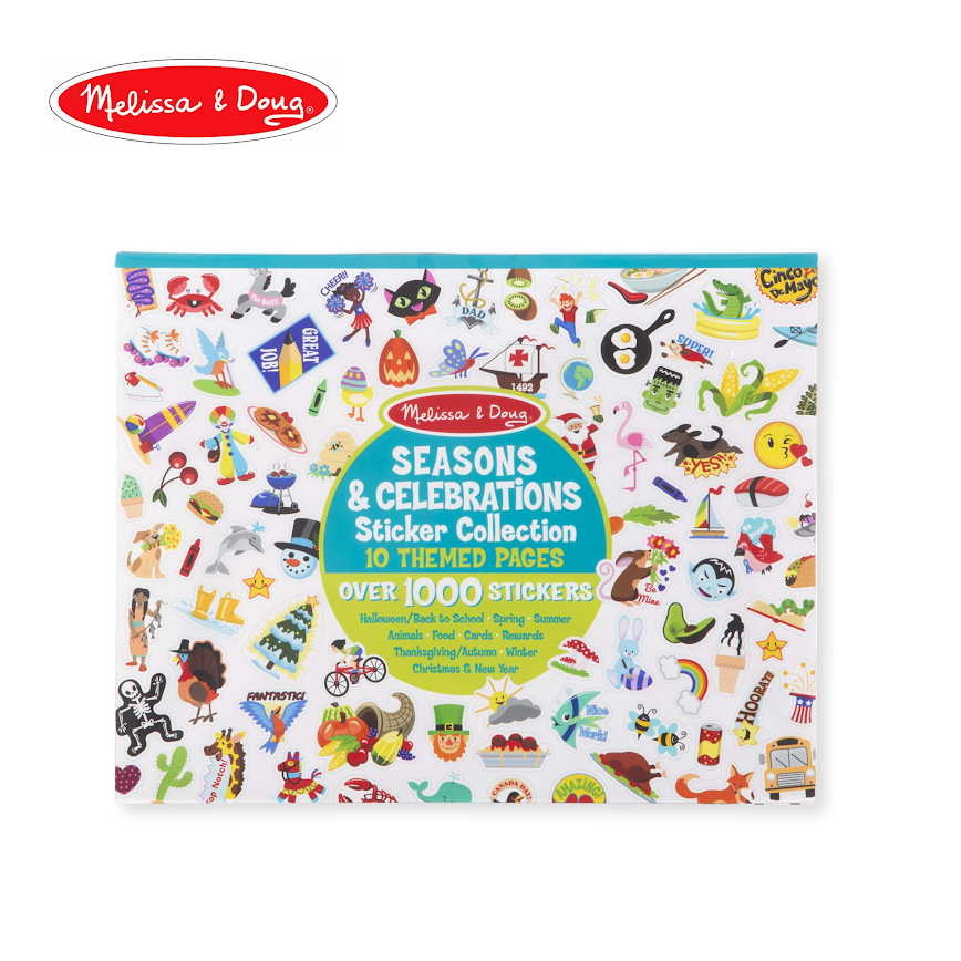 Melissa & Doug Sticker Collections - Celebrations, Seasons & More