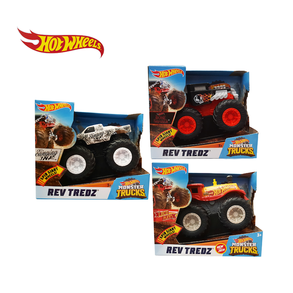 HOT WHEELS MONSTER TRUCK REV TREDZ