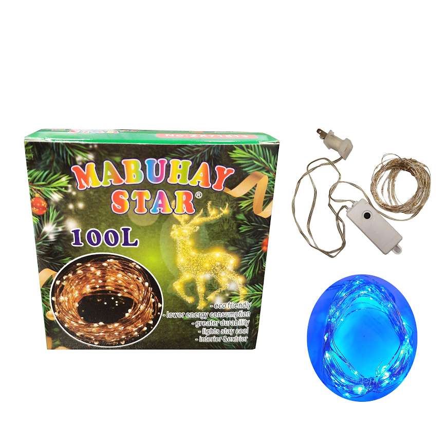 Mabuhay Star Christmas LED Light 100L - Blue
