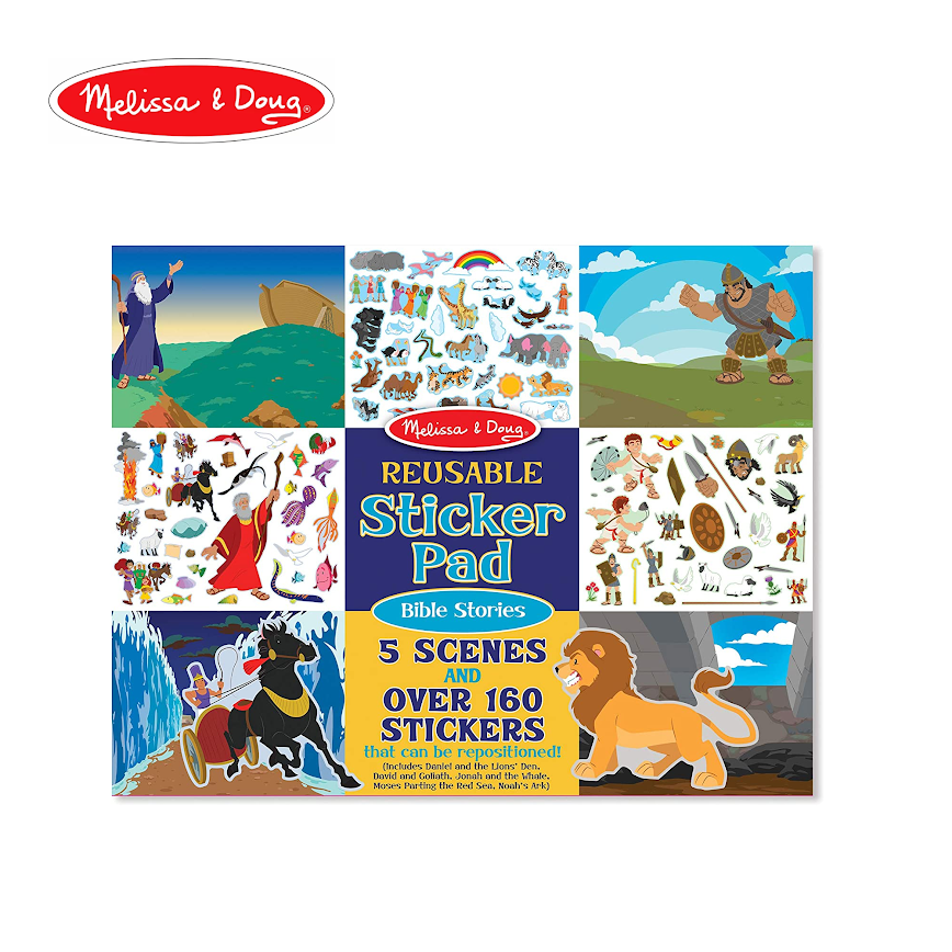 Melissa & Doug Reusable Sticker Pad - Bible Stories