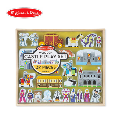 Melisse & Doug - Wooden Castle Playset