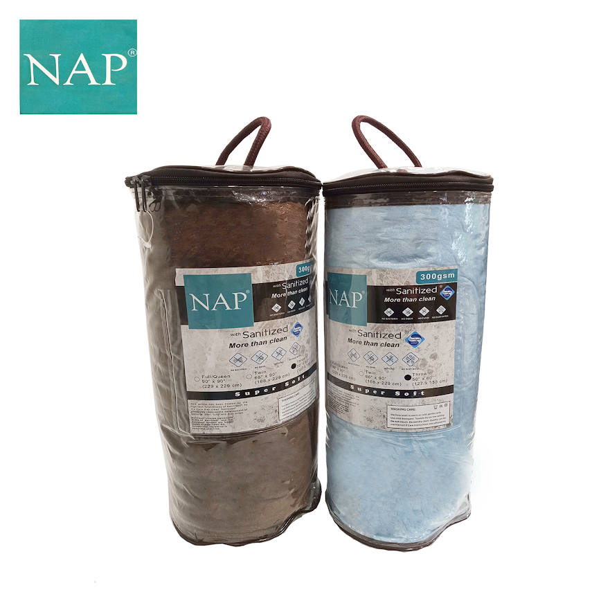 NAP with Sanitized Super Soft Blanket - Throw