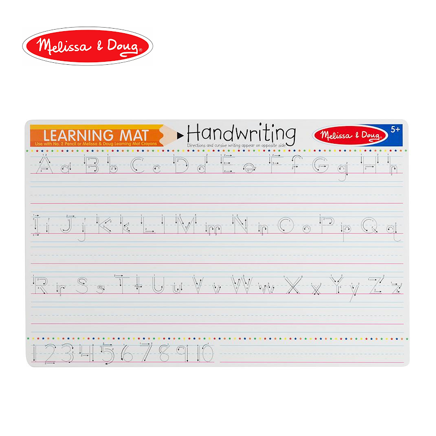 Melissa & Doug Learning Mat - Handwriting