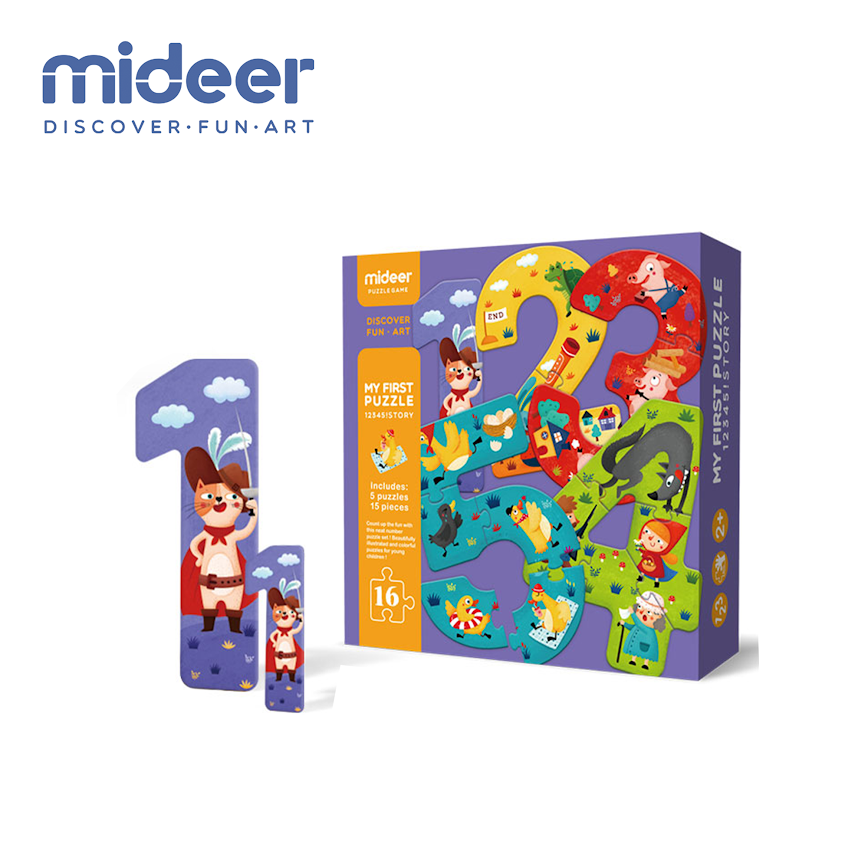 Mideer My First Puzzle - 12345 Story