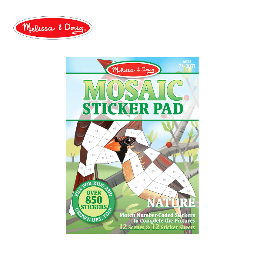 Melissa & Doug Mosaic Sticker Pad - Nature