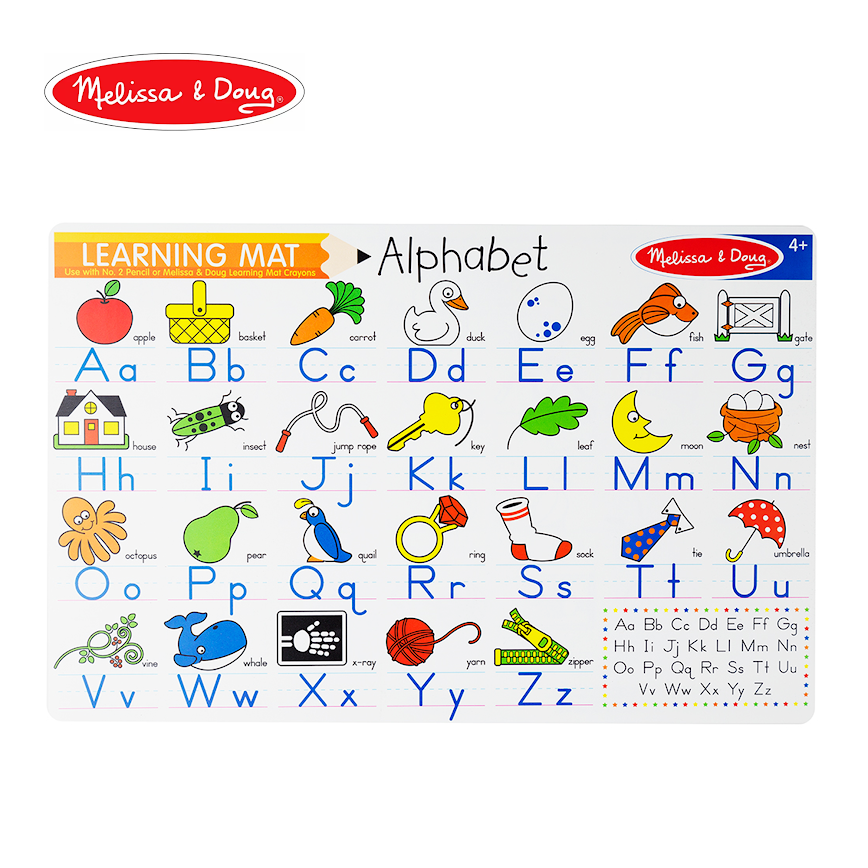 Melissa & Doug Learning Mat - Alphabet