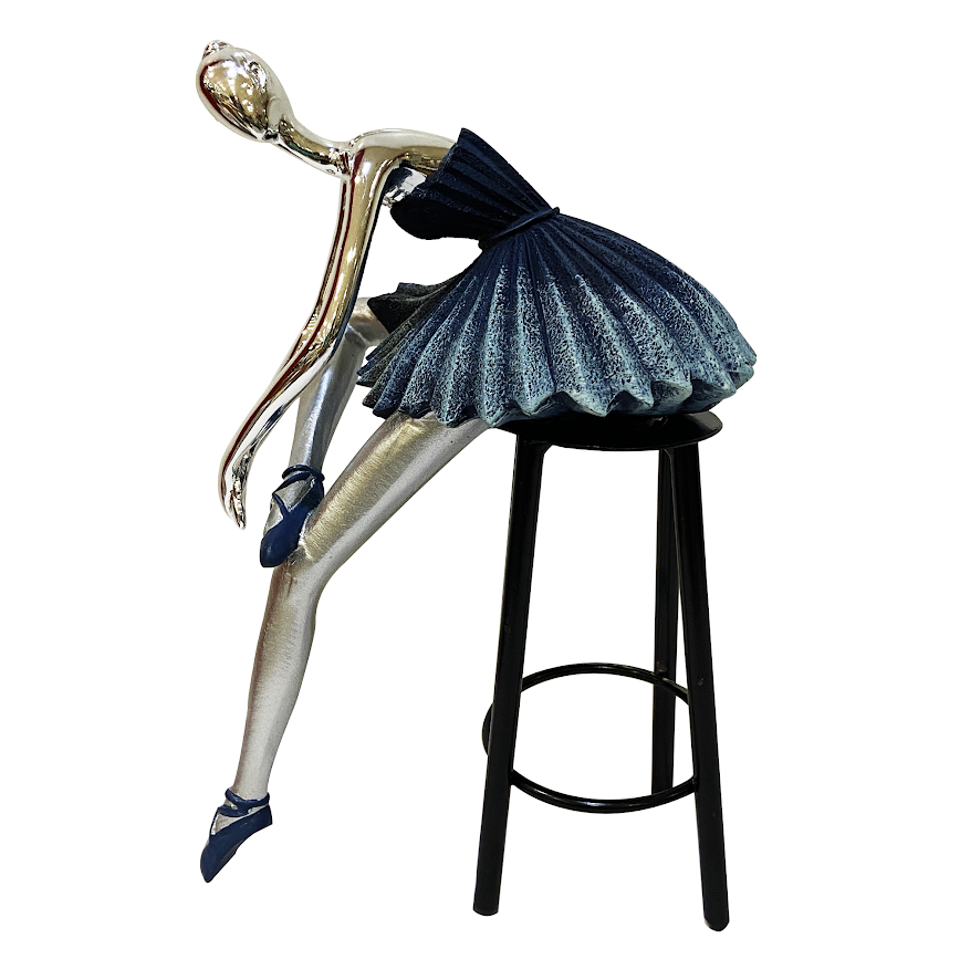 Sitting Ballerina Figurine