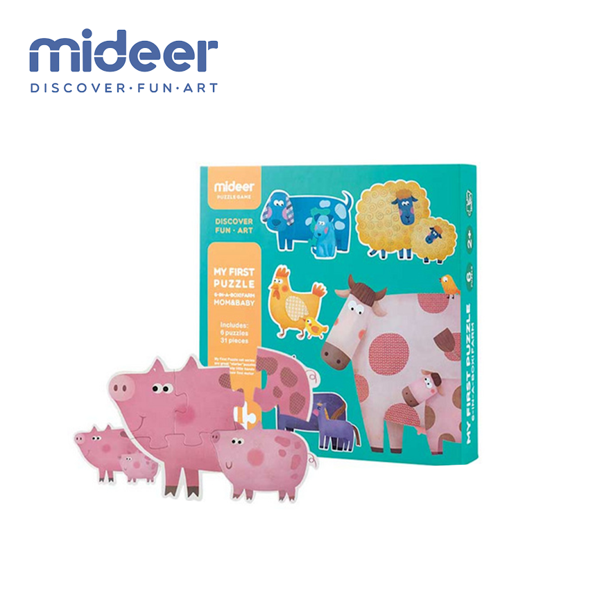 Mideer My First Puzzle Mom & Baby