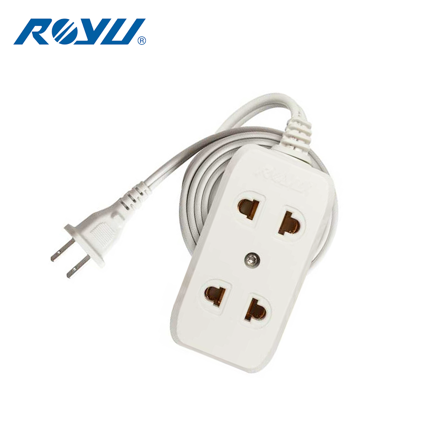 Royu 2 Gang Universal Extension Cord
