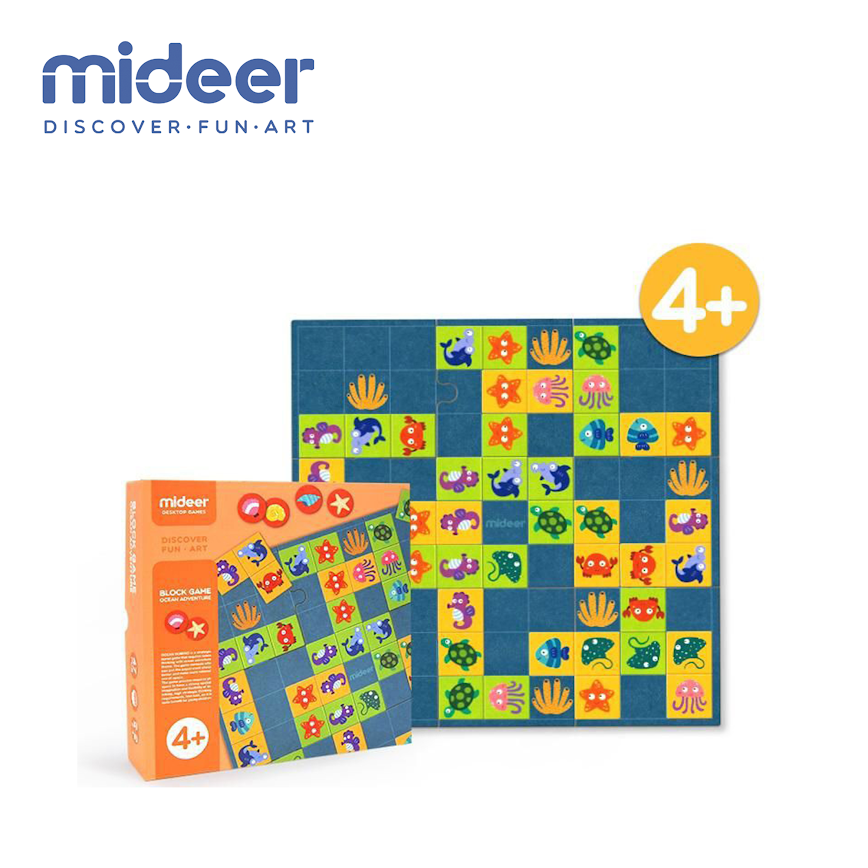 Mideer Block Game Ocean Adventure
