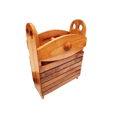 Wooden Utensils Holder Small