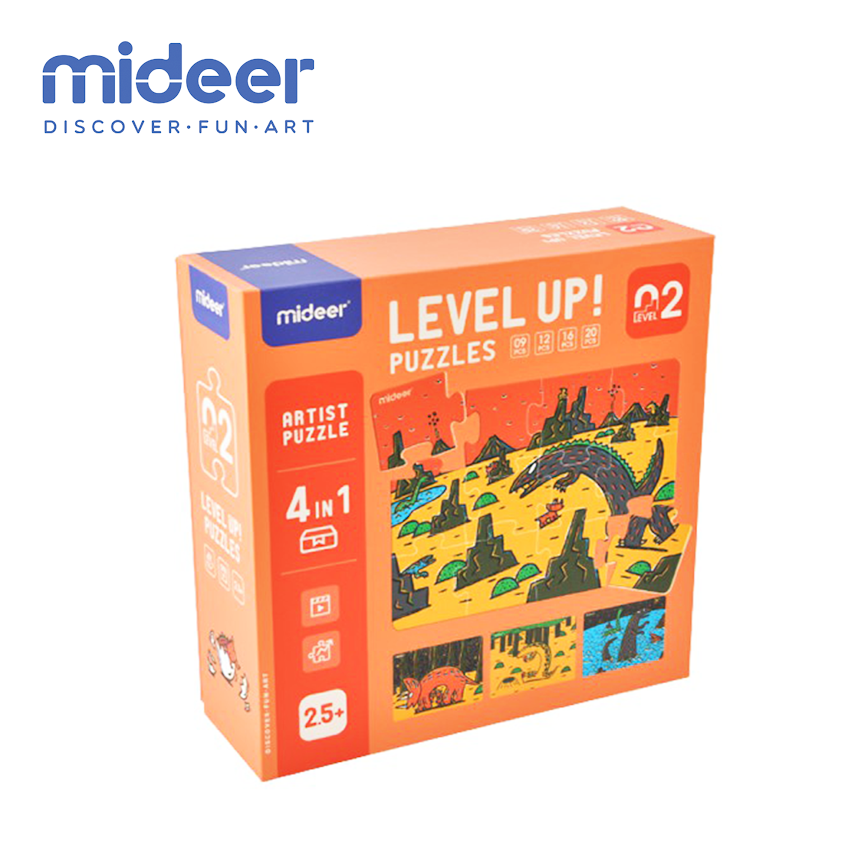 Mideer Puzzle 4in1 Artist Puzzle