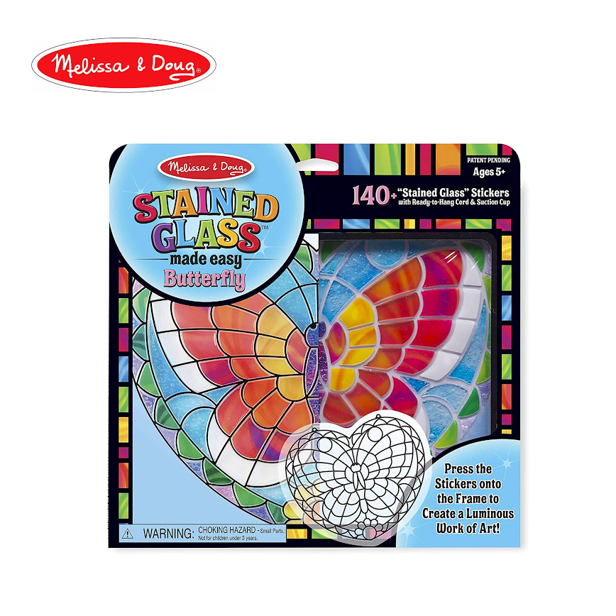 Melissa & Doug Stained Glass Made Easy - Butterfly