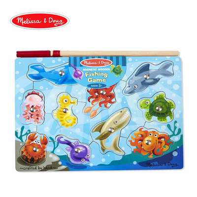 Melissa & Doug Magnetic Wooden Puzzle Game - Fishing