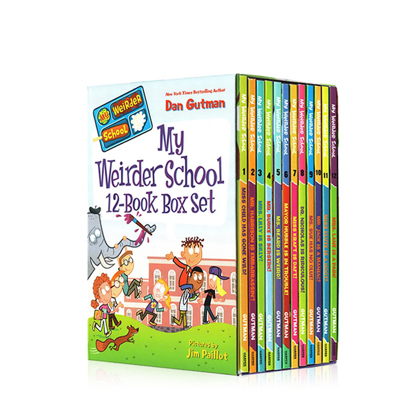 My Weirder School 12-Book Box Set: Books 1-12: Gutman, Dan, Paillot, Jim:  9780062422811: Amazon.com: Books
