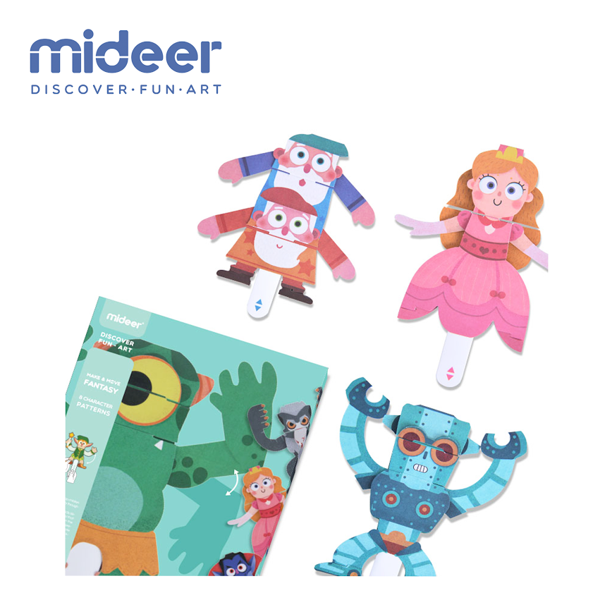 Mideer Make & Move Origami- Fantasy