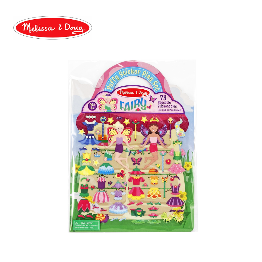 Melissa & Doug Reusable Stickers Plus - Fairy