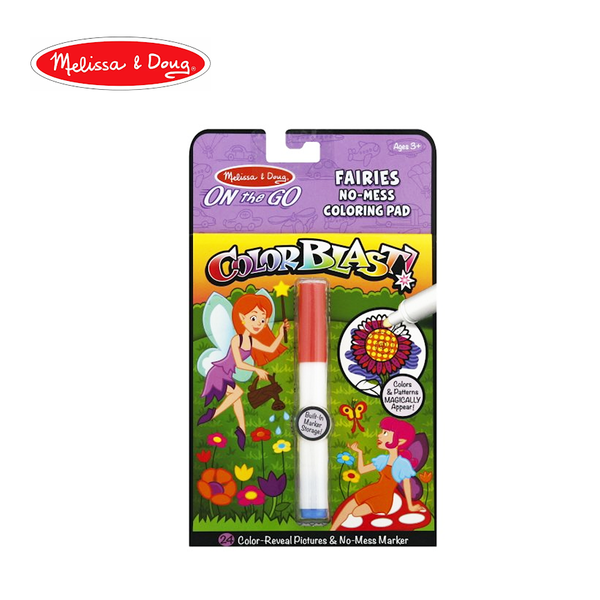 Melissa Doug On the Go Color Blast Coloring Pad Fairies Shop Gaisano