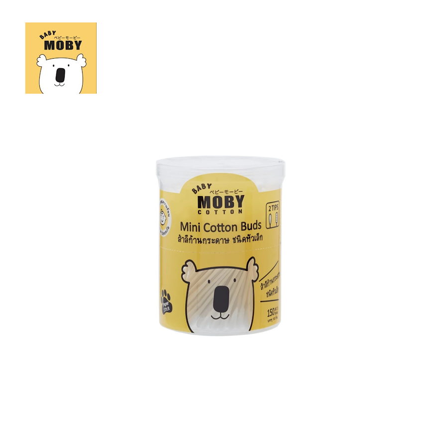 Baby Moby Mini Cotton Buds 150 sticks