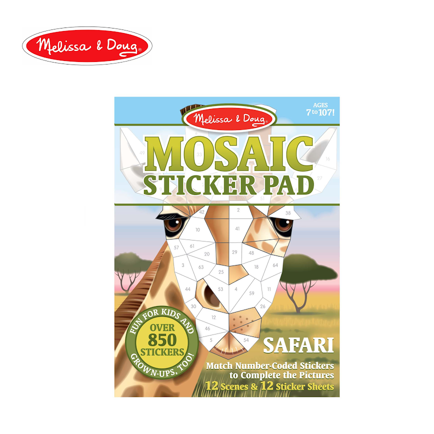 Melissa & Doug Mosaic Sticker Pad - Safari
