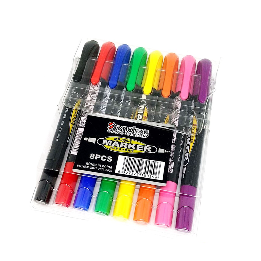Styno Dual Tip Permanent Marker