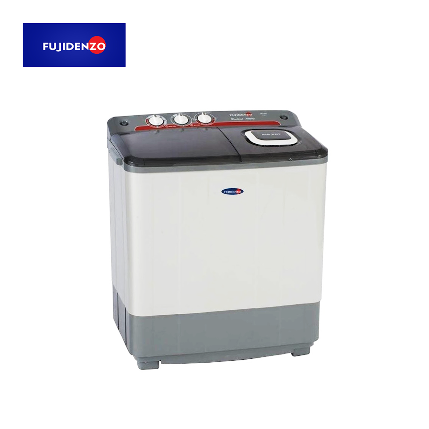 Fujidenzo Twin Tub Washer with Eco-Soak Wash Cycle 8kg