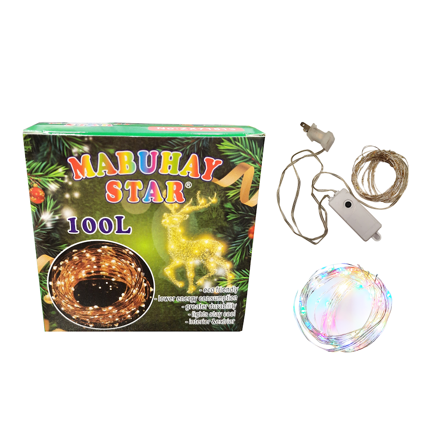 Mabuhay Star Christmas LED Light 100L - Multicolor