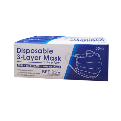 3-Layer Disposable Face Mask