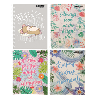 Orions Spiral Notebook Buy 3+1 (Promo)