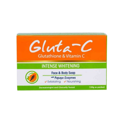Gluta-C Intense Whitening Papaya Face & Body Soap 120g – Shop Gaisano