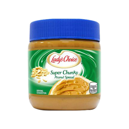 Lady's Choice Super Chunky Peanut Spread 340g