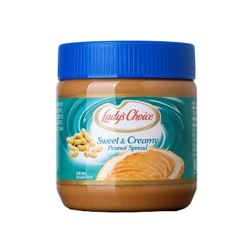 Lady's Choice Peanut Spread Sweet & Creamy 340g