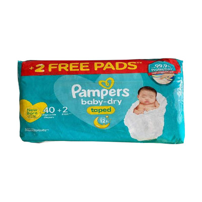 Pampers Baby Dry Diaper New Born 40s
