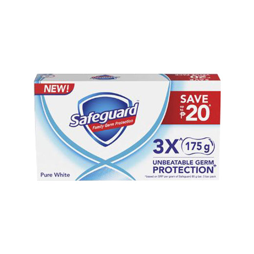 Safeguard Bar Soap White Tripid 180g